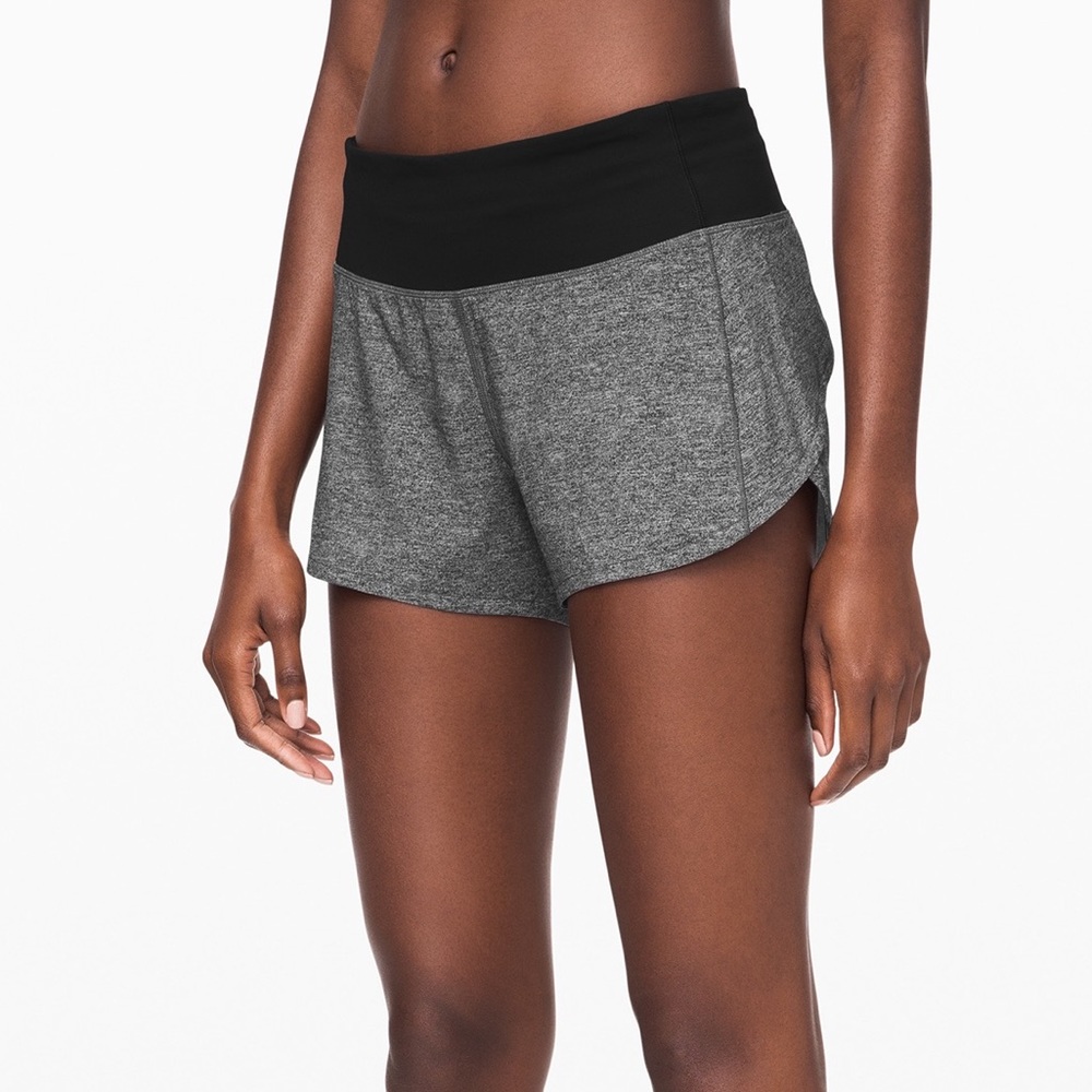 Lululemon Speed Up Shorts 4” in Heather